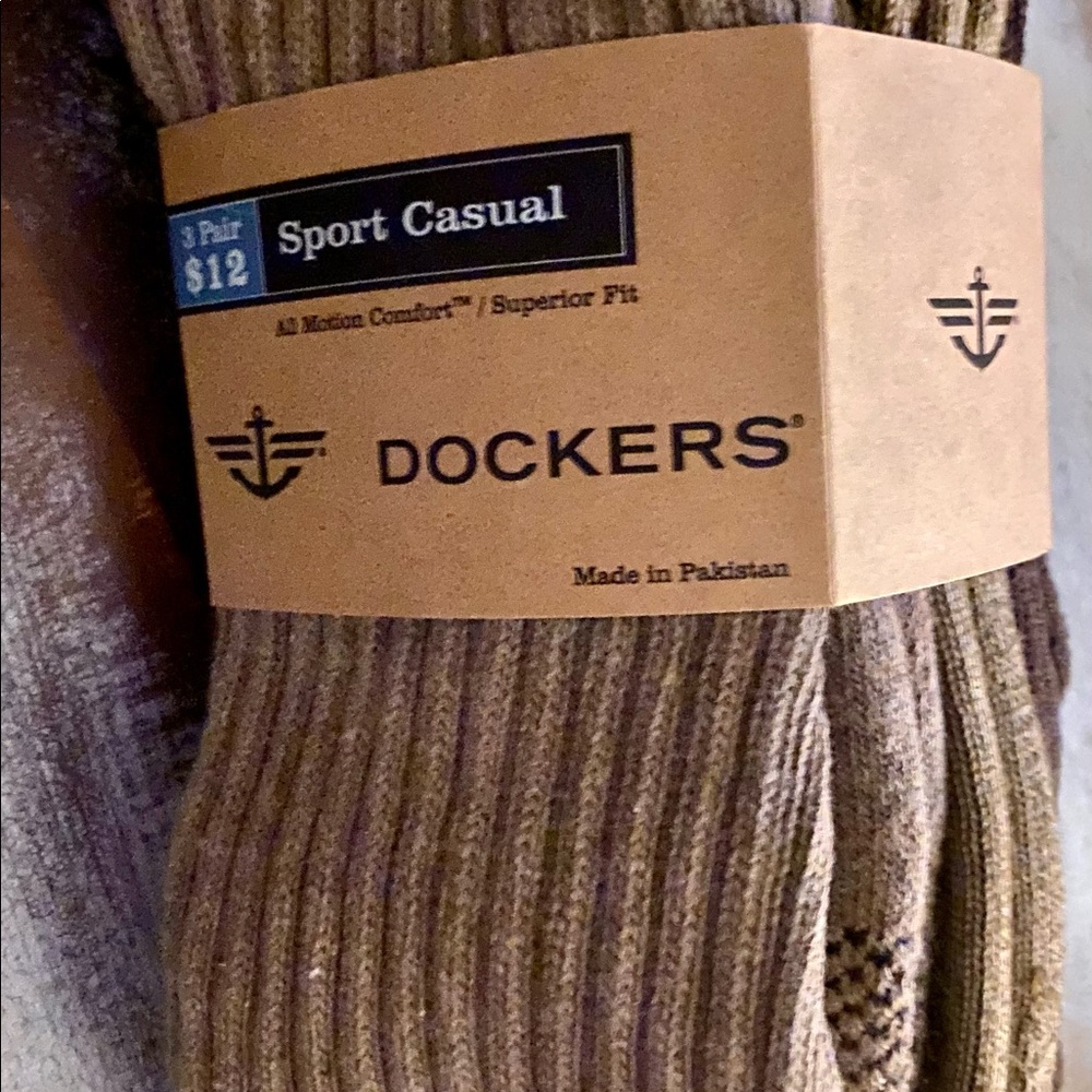 Dockers 3 pairs of sport casual socks